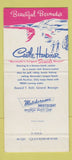 Matchbook Cover - Castle Harbour Hotel Bermuda 30 Strike