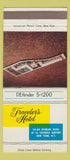 Matchbook Cover - Traveler's Hotel New York City 30 Strike