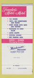Matchbook Cover - Traveler's Hotel New York City 30 Strike