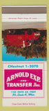 Matchbook Cover - Arnold Express Trucking St Louis MO 30 Strike