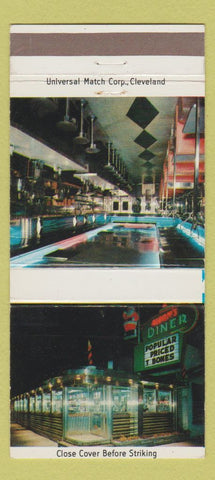 Matchbook Cover - Aldom's Diner Salem OH 30 Strike