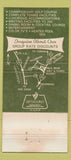 Matchbook Cover - Pala Mesa Golf Tennis Resort Fallbrook CA 30 Strike