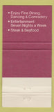 Matchbook Cover - Jammer's Junction Downey CA WEAR 30 Strike