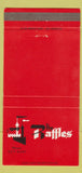 Matchbook Cover - The Raffles Downey CA restaurant 30 Strike