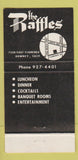 Matchbook Cover - The Raffles Downey CA restaurant 30 Strike