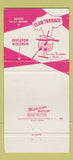 Matchbook Cover - Barney's Club Terrace Appleton WI 30 Strike