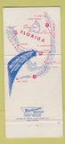 Matchbook Cover - Miccosukee Restaurant Miami FL Tamiami Trail 30 Strike
