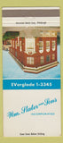 Matchbook Cover - Wm Slater and Sons Funeral Home Mount Washington PA 30 Strike