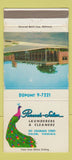 Matchbook Cover - Peacoke Salem Laundry Cleaners Salem VA WORN 30 Strike