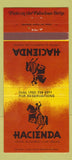 Matchbook Cover - Hacienda Hotel Casino Las Vegas NV 30 Strike