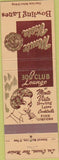 Matchbook Cover - Monte Vista Bowling Las Cruces NM girlie