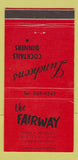 Matchbook Cover - The Fairway Concord MA 30 Strike