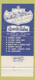 Matchbook Cover - Royale Palms Motor Hotel Bakersfield CA 30 Strike