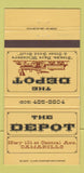 Matchbook Cover - The Depot Camarillo CA 30 Strike