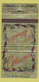 Matchbook Cover - Ottavio's Camarillo CA 30 Strike