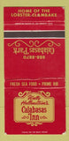 Matchbook Cover - Wally Hollenstein's Calabasas Inn CA WEAR 30 Strike