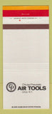 Matchbook Cover - Chicago Pneumatic Air Tools Utica NY 30 Strike