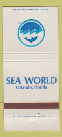 Matchbook Cover - Sea World Orlando FL 30 Strike