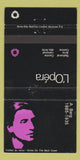 Matchbook Cover - L'Opera A Berg QC WEAR 30 Strike