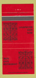 Matchbook Cover - Iron Gate Restaurant Belmont CA 30 Strike