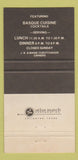Matchbook Cover - Chalet Basque Restaurant Bakersfield CA 30 Strike