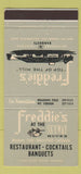 Matchbook Cover - Freddie's Skyway House Restaurant Bakersfield CA 30 Strike