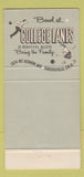Matchbook Cover - Freddie's Skyway House Restaurant Bakersfield CA 30 Strike