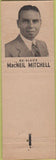 Matchbook Cover - MacNeil Mitchell State Senate Manhattan NY