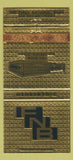 Matchbook Cover - First National Bank Big Spring TX WORN 30 Strike
