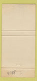 Matchbook Cover - Parker's Bar Boston MA WEAR 30 Strike