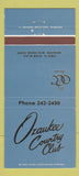 Matchbook Cover - Ozaukee Country Club Mequon WI 30 Strike