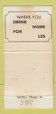 Matchbook Cover - Owl Tavern Grass Valley CA 30 Strike