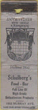 Matchbook Cover - Schulberg's Deli WORN