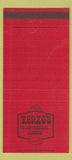 Matchbook Cover - Renzo's Restaurant Campbell CA 30 Strike