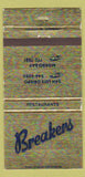 Matchbook Cover - Breakers San Luis Obispo Morro Bay CA WEAR 30 Strike