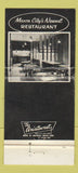 Matchbook Cover - Belt n Buckle Foods Mason City IA Hotel Hanford WEAR 30 Strike