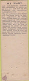 Matchbook Cover - Saint Paul's Catholic Info Center Edgewood RI green