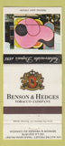 Matchbook Cover - Benson and Hedges Cigarettes QC  30 Strike