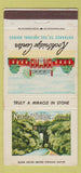 Matchbook Cover - Rockbridge Center Natural Bridge VA 30 Strike