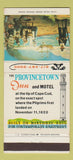 Matchbook Cover - Provincetown Inn Motel MA 30 Strike