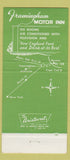 Matchbook Cover - Framingham Motor Inn MA #1 30 Strike