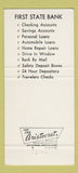 Matchbook Cover - First State Bank Euless TX 30 Strike
