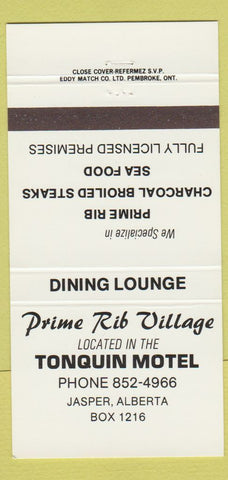 Matchbook Cover - Sportsmans Motor Inn Victoria BC 30 Strike