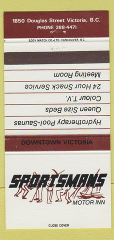 Matchbook Cover - Fort Nelson Hotel & Motel BC 30 Strike