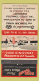 Matchbook Cover - The Inn at Sherwood Park AB 30 Strike