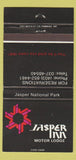 Matchbook Cover - Jasper Inn Motor Lodge AB 30 Strike