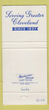 Matchbook Cover - Brown Forward Funeral Service Cleveland OH 30 Strike