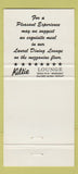 Matchbook Cover - Au Ballon Montreal QC Hotel Laurentien  30 Strike