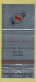 Matchbook Cover - Staiman Steel Rexdale ON 30 Strike
