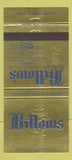 Matchbook Cover - Billow's Funeral Home Cuyahoga Falls Fairlawn OH 30 Strike